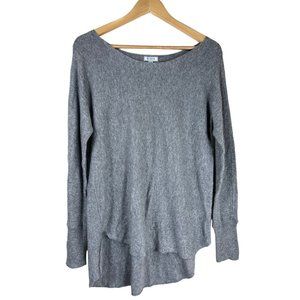 SUSINA Womens Soft Grey Sweater Medium